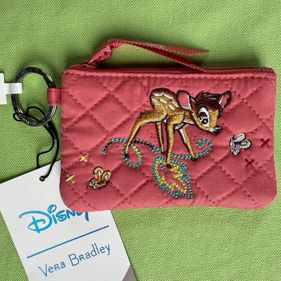 VERA BRADLEY DISNEY BAMBI ZIP ID CASE:NWT BAMBI - Picture 1 of 12